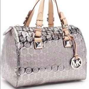 Michael Kors Jet Set Grayson Signature Satchel